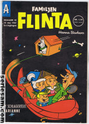 Familjen Flinta 1967 nr 10 omslag serier