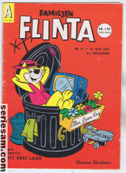 Familjen Flinta 1967 nr 13 omslag serier