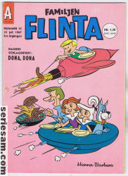 Familjen Flinta 1967 nr 15 omslag serier