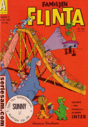 Familjen Flinta 1967 nr 2 omslag serier