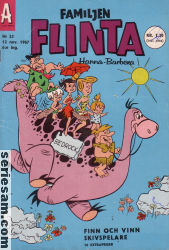 Familjen Flinta 1967 nr 23 omslag serier