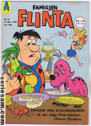 Familjen Flinta 1967 nr 25 omslag serier