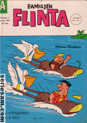 Familjen Flinta 1967 nr 5 omslag serier