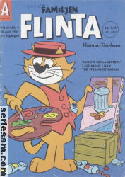 Familjen Flinta 1967 nr 9 omslag serier