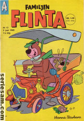 Familjen Flinta 1968 nr 12 omslag serier