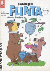 Familjen Flinta 1968 nr 19 omslag serier