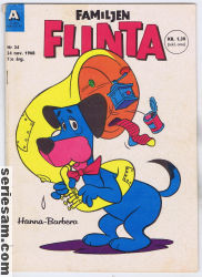 Familjen Flinta 1968 nr 24 omslag serier