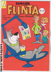 Familjen Flinta 1968 nr 6 omslag serier