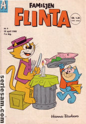 Familjen Flinta 1968 nr 9 omslag serier