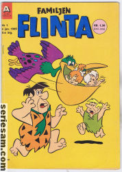 Familjen Flinta 1969 nr 1 omslag serier