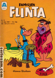 Familjen Flinta 1969 nr 11 omslag serier