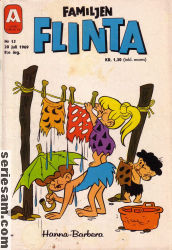 Familjen Flinta 1969 nr 15 omslag serier