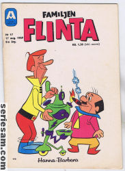 Familjen Flinta 1969 nr 17 omslag serier