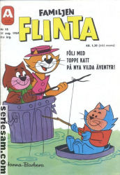 Familjen Flinta 1969 nr 18 omslag serier