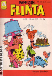 Familjen Flinta 1969 nr 20 omslag serier