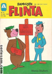 Familjen Flinta 1969 nr 21 omslag serier