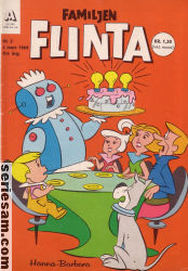 Familjen Flinta 1969 nr 5 omslag serier