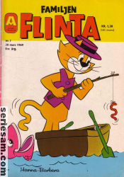 Familjen Flinta 1969 nr 7 omslag serier