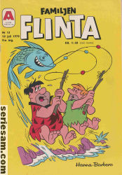 Familjen Flinta 1970 nr 15 omslag serier