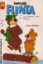 Familjen Flinta 1970 nr 18 omslag serier