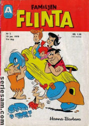 Familjen Flinta 1970 nr 2 omslag serier