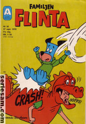 Familjen Flinta 1970 nr 20 omslag serier