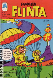 Familjen Flinta 1970 nr 22 omslag serier