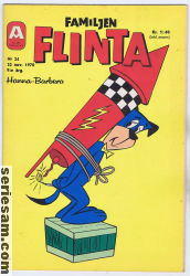 Familjen Flinta 1970 nr 24 omslag serier