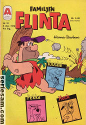 Familjen Flinta 1970 nr 25 omslag serier