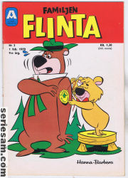 Familjen Flinta 1970 nr 3 omslag serier
