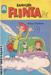 Familjen Flinta 1971 nr 1 omslag serier