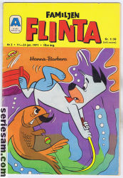 Familjen Flinta 1971 nr 2 omslag serier