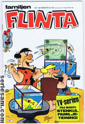 Familjen Flinta 1985 nr 1 omslag serier Familjen Flinta 1985 nr 1 omslag serier