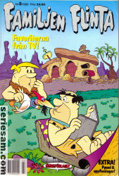Familjen Flinta 1993 nr 3 omslag serier Familjen Flinta 1993 nr 3 omslag serier