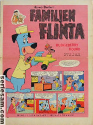 Familjen Flinta (stort format) 1962 nr 10 omslag serier