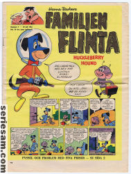 FAMILJEN FLINTA (stort format) 1962 nr 7 omslag