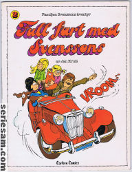 Familjen Svenssons äventyr 1981 nr 2 omslag serier