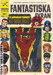 Fantastiska fyran 1967 nr 1 omslag serier Fantastiska fyran 1967 nr 1 omslag serier