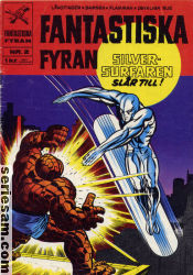 Fantastiska fyran 1967 nr 2 omslag serier Fantastiska fyran 1967 nr 2 omslag serier