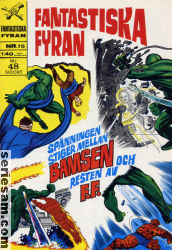 Fantastiska fyran 1968 nr 15 omslag serier