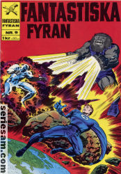 Fantastiska fyran 1968 nr 9 omslag serier Fantastiska fyran 1968 nr 9 omslag serier
