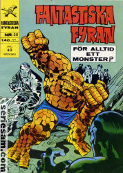 Fantastiska fyran 1969 nr 20 omslag serier Fantastiska fyran 1969 nr 20 omslag serier