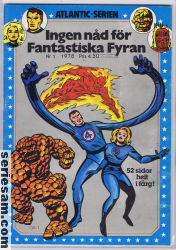 Fantastiska fyran 1978 nr 1 omslag serier