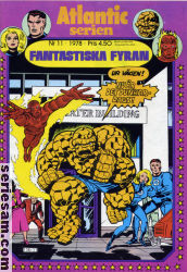 Fantastiska fyran 1978 nr 11 omslag serier