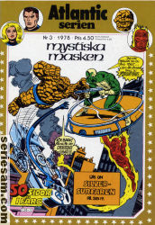 Fantastiska fyran 1978 nr 3 omslag serier