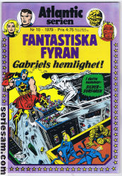 Fantastiska fyran 1979 nr 10 omslag serier