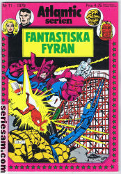 Fantastiska fyran 1979 nr 11 omslag serier Fantastiska fyran 1979 nr 11 omslag serier