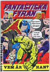 Fantastiska fyran 1980 nr 10 omslag serier Fantastiska fyran 1980 nr 10 omslag serier