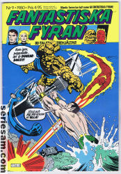 Fantastiska fyran 1980 nr 9 omslag serier Fantastiska fyran 1980 nr 9 omslag serier