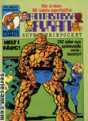 Fantastiska fyran superseriepocket 1979 nr 1 omslag serier Fantastiska fyran superseriepocket 1979 nr 1 omslag serier